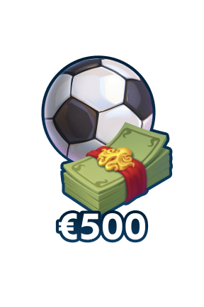 Place a €500 bet on Sports
