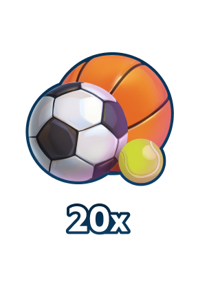 Place 20 sport bets