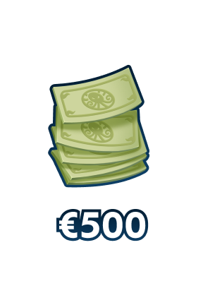 Make €500 deposit